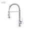 Kibi Aurora Single Handle Pull Down Kitchen Sink Faucet KKF2003CH - alternate 1